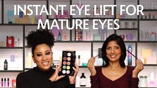 Instant Eye Lift Eyeshadow Tutorial for Mature Eyes | Sephora