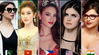 Top 10 most beautiful girl in the world 2020 trending videos