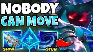 CC THE ENTIRE TEAM ON REPEAT! GLACIAL VEIGAR MID IS LITERAL FREELO - League of Legends