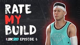 THE #1 NBA 2K20 PLAYER ON GOOGLE STADIA!? - RATE MY BUILD 2K20 EP.06