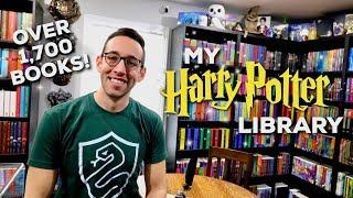 LARGEST HARRY POTTER BOOK COLLECTION IN THE WORLD | 1700 BOOK LIBRARY