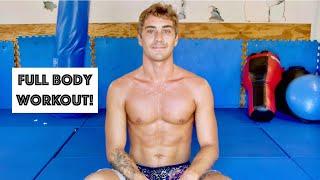 SURF TRAINING HOME WORKOUT! (FULL BODY)