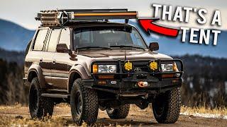 GFC RTT Review - Go Fast Campers Roof Top Tent Overview and Tips & Tricks (80 series land cruiser)