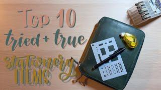 Stationery & Supplies | Top 10 Tried and True Items