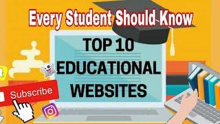 10 websites every student Top 10 websites every student should know | Urdu/Hindi | Mix Fun Newton