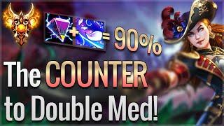 CHANG'E VS DOUBLE TANK NO PROBLEM! Ranked Joust- SMITE