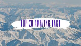 THE TOP 20 UNKNOWN FACTS|TOP 10|#factoftheday #top10