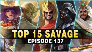 Mobile Legends TOP 15 SAVAGE Moments Episode 137 ● Full HD