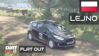 FLAT OUT | Poland, Lejno | Ford Fiesta R2 | Top 10 World | DiRT Rally 2.0