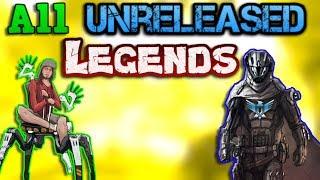 Apex Legends All Leaked Unreleased Legends