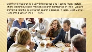 Top 10 Market Research Companies in India