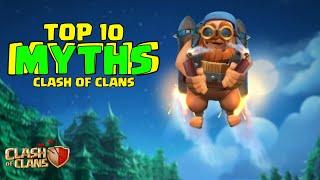 Top 10 Mythbusters in CLASH OF CLANS | COC Myths #25