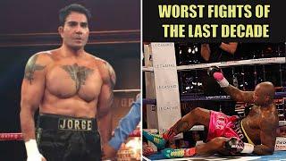 Boxing's Top 10 Worst Fights Of The Last Decade