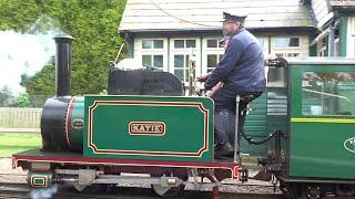KATIE AND THE BUG PREPARE FOR TOP & TAIL SERVICE ON ROMNEY HYTHE AND DYMURCH RAILWAY 13.05.22