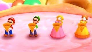 Mario Party: The Top 100 - Mario Vs Luigi Vs Peach Vs Daisy (Master COM)