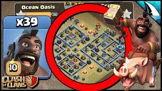 Can 39 Hogs Destroy This Base in War? It's time to plan | Clash of Clans