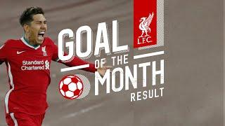 Liverpool's Goal of the Month Result | December | Firmino, Wijnaldum, Salah