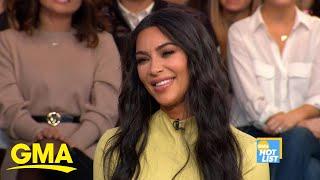 ‘GMA’ Hot List: Kim Kardashian talks about law school and her SKIMS line