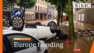 Germany: Merkel vows support after dozens killed in floods @BBC News live 