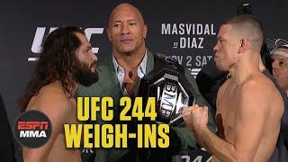 Best of UFC 244 Weigh-Ins | ESPN MMA