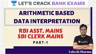 Arithmetic Based Data Interpretation | Target Bank Exams | Lokesh Sharma