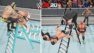 WWE 2K20 Top 10 Craziest Money In The Bank Ladder Moments!