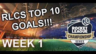 TOP 10 GOALS OF RLCS SEASON 9 LEAGUE PLAY WEEK 1! (AIR DRIBBLES, FLIP RESETS, AND MORE...)