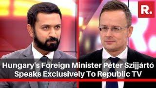 EXCLUSIVE: In India, Hungary's Foreign Minister Szijjártó Discusses Modi, Nationalism, Brexit & More