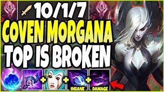 TOP MORGANA IS BROKEN Q+W COMBO = DEAD 