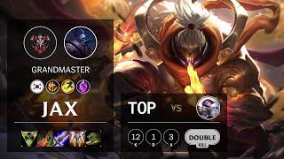 Jax Top vs Fiora - KR Grandmaster Patch 10.22