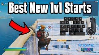 The Best 1v1 Starts In Fortnite Creative! - New Highground Tricks...