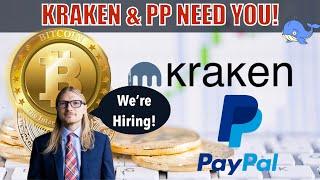 Cryptocurrency Shows MASSIVE Strength - Kraken & Paypal HIRING! Binance MAJOR Acquisition! Sell Off?