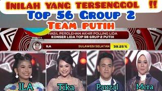 TERSENGGOL TADI MALAM !! GROUP 2 TOP 56 TEAM PUTIH | POLLING LIDA 2020