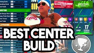 THE CENTER BUILD I SHOULD OF MADE FIRST in NBA 2K20! BEST CENTER BUILD!