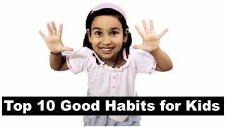 Top 10 Good habits for kids in Hindi |  10 Good Habits | healthy habits happy child |Learn With Pari