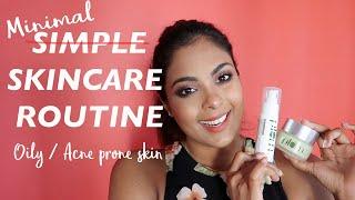 Skincare Routine For Oily / Acne Prone skin type feat. PLUM