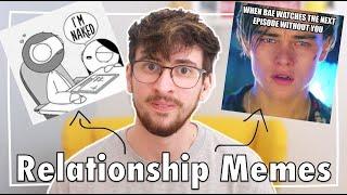 Reacting To Relationship Memes | Things Couples Do