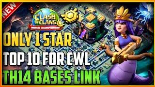 Top 10 cwl war Bases with link | Link in description 