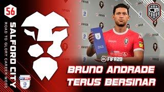 FIFA 20 Indonesia Salford Road To Glory | Menangkan Penghargaan, Bruno Andrade Terus Bersinar #56