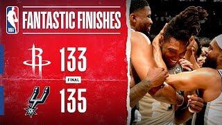 DRAMATIC Double-OT THRILLER In San Antonio between the Rockets & Spurs | Dec. 3, 2019