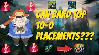 CAN BARD TOP 10-0 PLACEMENTS on an UNRANKED ACCOUNT? [Day 1]