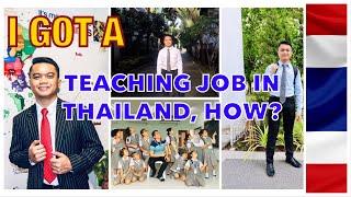 HOW DID I GET A TEACHING JOB? | HERE IN THAILAND | OFW TEACHER |