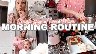 WINTER MORNING ROUTINE OF A SINGLE, STAY AT HOME MOM 2020| Tres Chic Mama