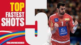 Top 5 Fastest Shots | Day 10 | Men's EHF EURO 2020