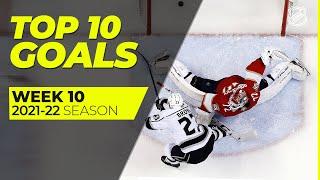 Top 10 Goals from Week 10 of the 2021-22 NHL Season