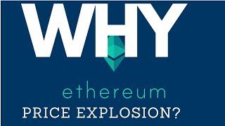 Why did Ethereum Explode in Price? $ETH Price Action | Cryptocurrency