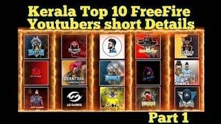 Top 10 kerala youtubers short details || Name, Age, Place || Midlu Gaming ||