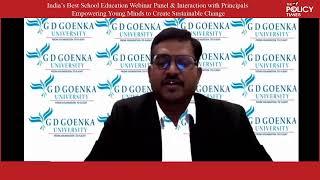 India’s Best School Education Webinar Panel on Empowering Young Minds to Create Sustainable Change