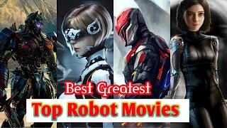 Top 10 Greatest Robot Movies || Top cyborg Robot movies of all time ||