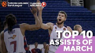 Turkish Airlines EuroLeague, Top 10 Assists of March!